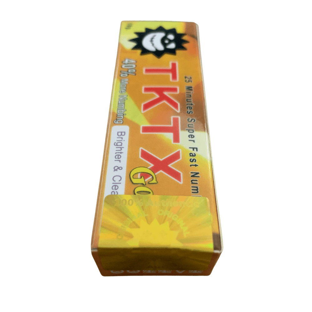 Gold TKTX Numbing Cream Box
