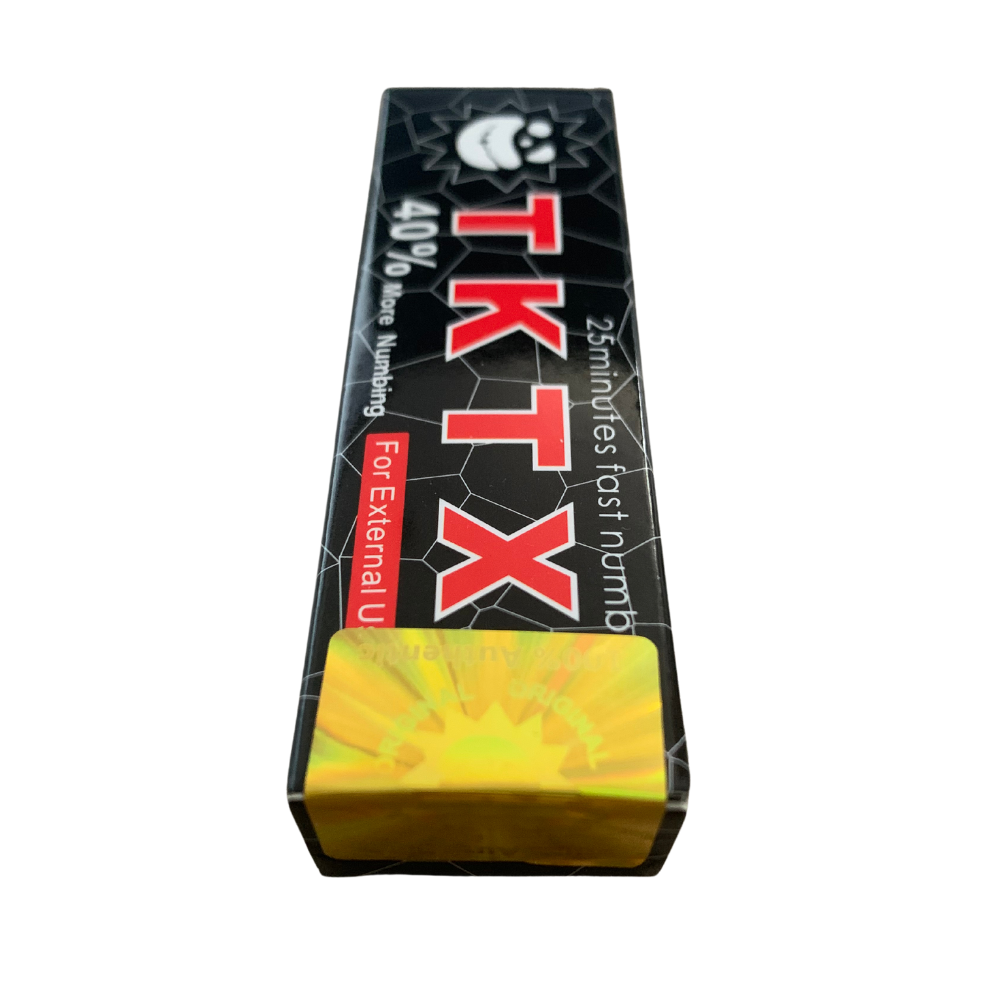Black TKTX Numbing Cream Box