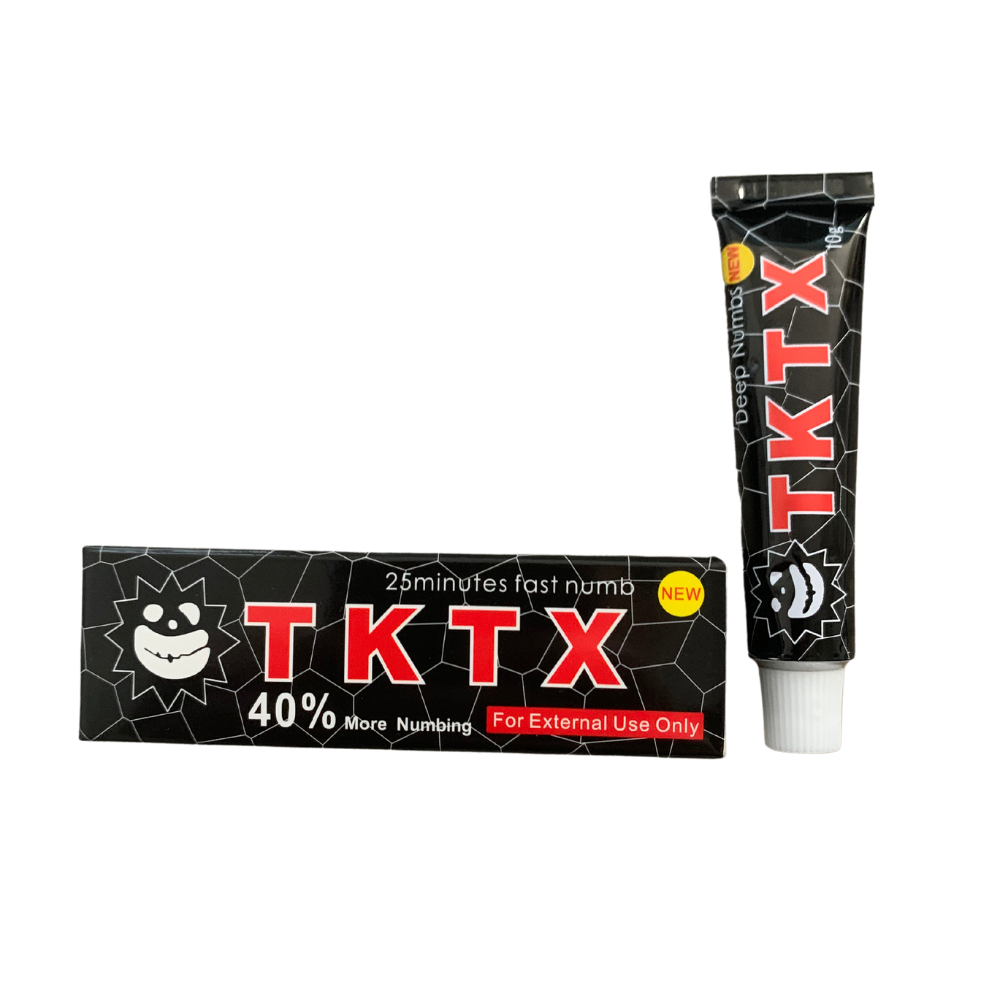 Black TKTX Numbing Cream Upright