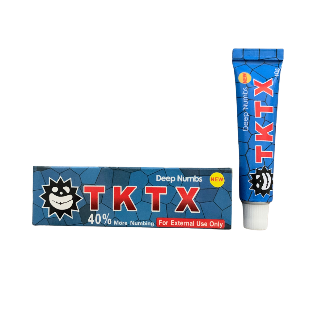 Blue TKTX Numbing Cream Upright