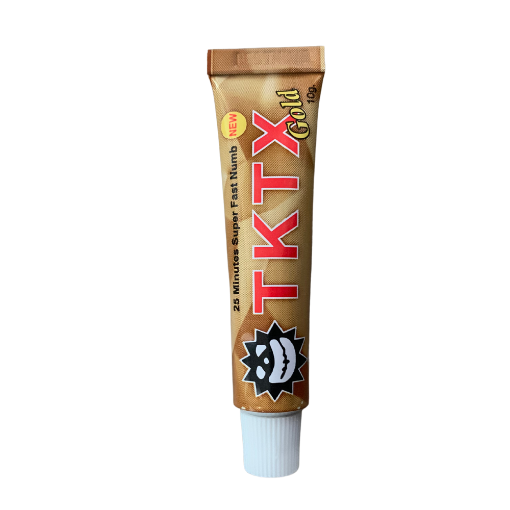 Gold TKTX Numbing Cream Tube