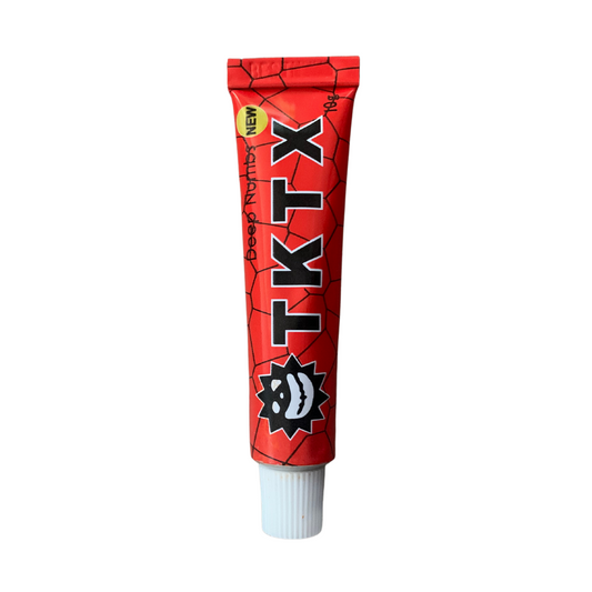 Red TKTX Numbing Cream Tube